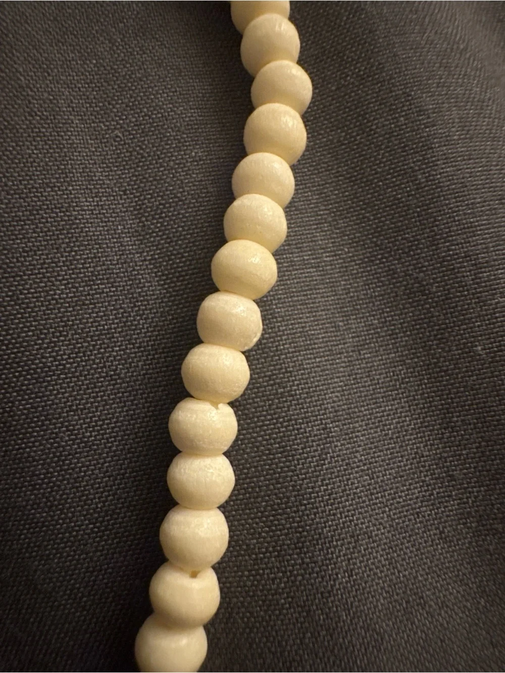 Natural Cream Beaded Necklace - Women Jewelry